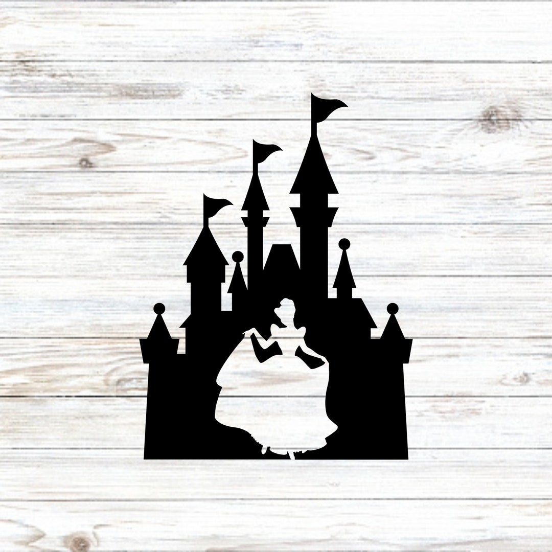 Cinderella Castle Decal Decal Disney Decal Car Decal Etsy