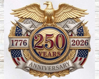 Patriotic Fabric Panel - America 250th Fabric Panel - Quilt Panel - Quilting Fabric - Print on Fabric - Small Quilt Panel-Panel for Quilting