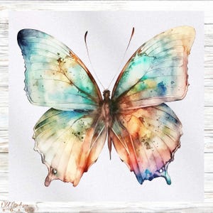Printed Fabric Panel - Butterfly Fabric Panel - Quilt Panel - Quilting Fabric - Print on Fabric - Small Quilt Panel -Panel for Quilting
