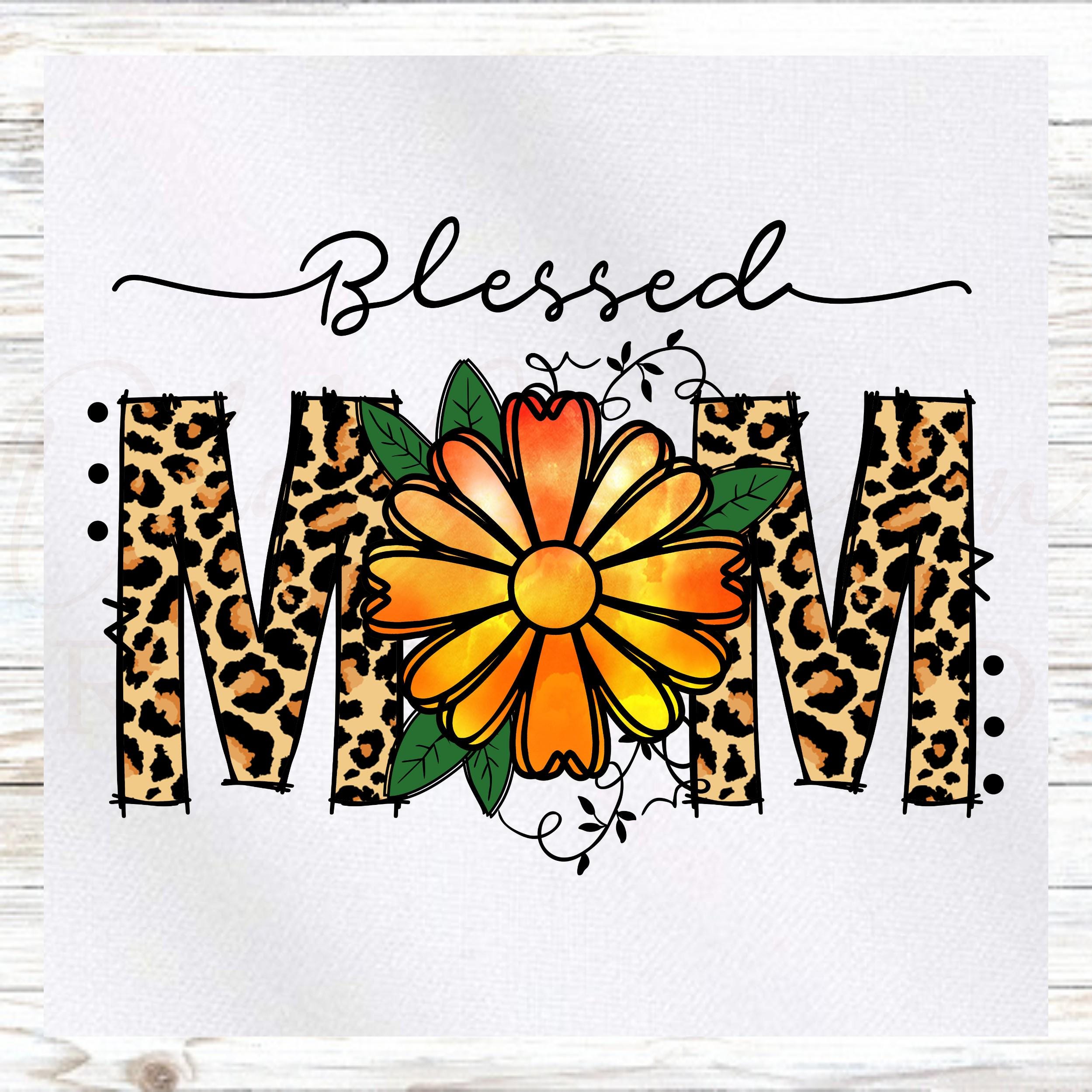 Mama Panel Blessed Mama Fabric Panel - Sunflower Mama Fabric Panel-quilt Panel ...