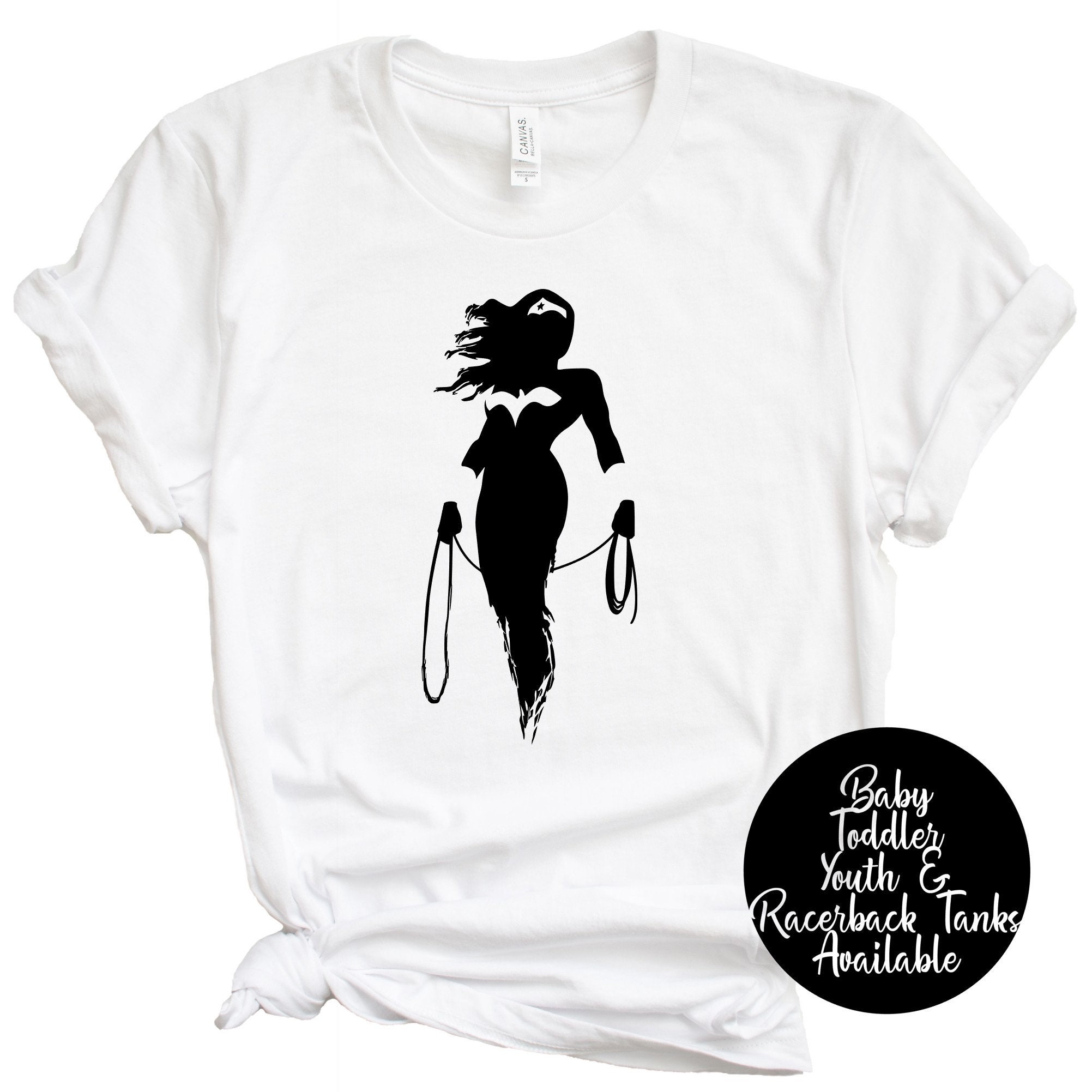 Camiseta de mujer maravilla Etsy Espa a