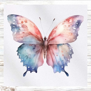 Printed Fabric Panel - Butterfly Fabric Panel - Quilt Panel - Quilting Fabric - Print on Fabric - Small Quilt Panel -Panel for Quilting