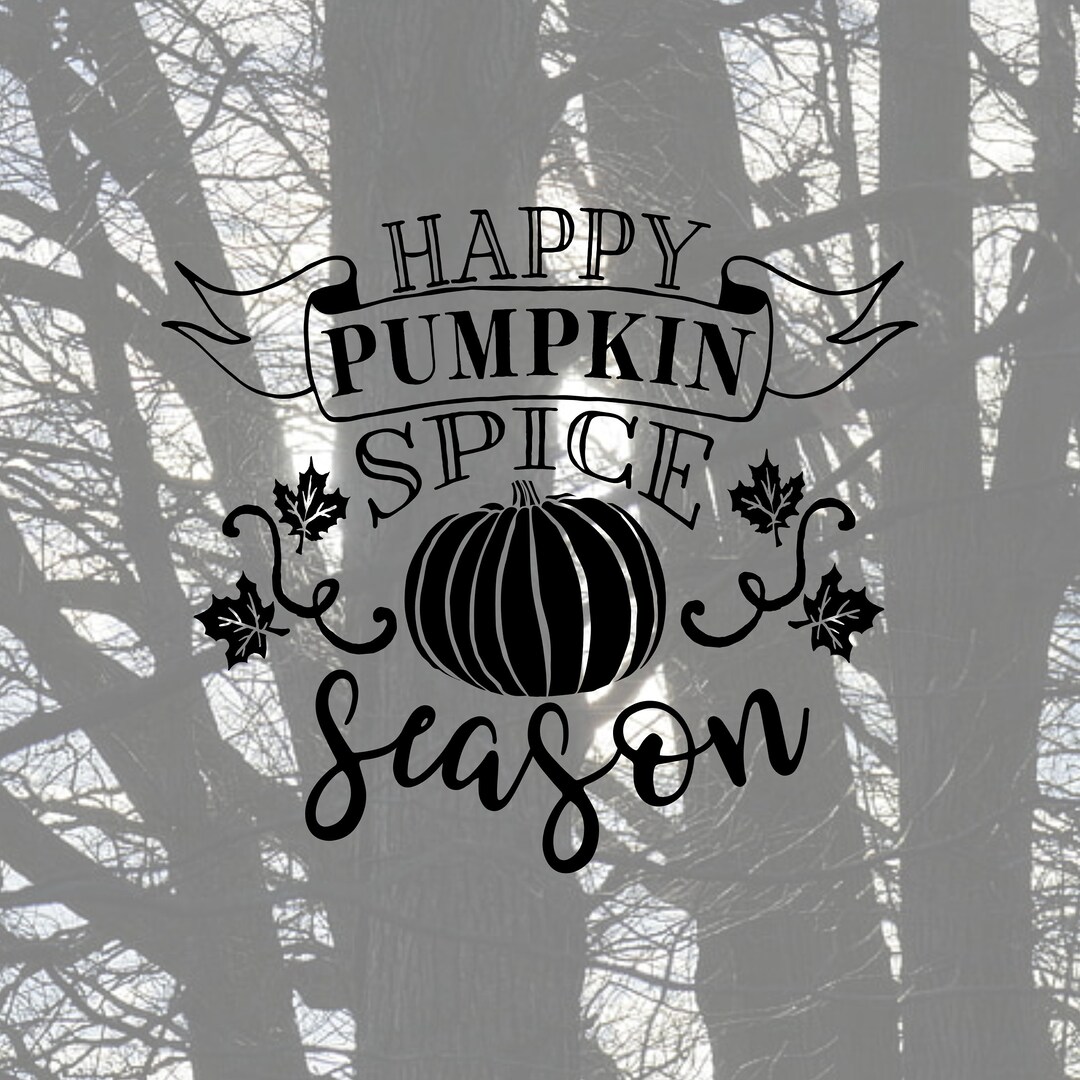 Pumpkin Decal Fall Wall Decor Door Decor Fall Stickers Etsy
