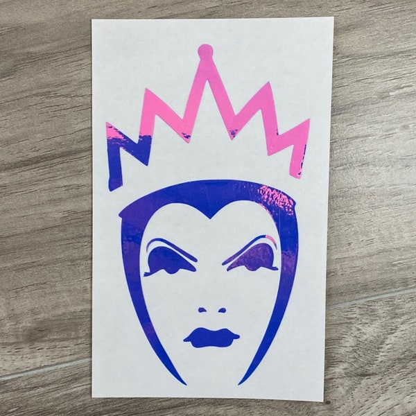 Evil Queen Decal, Decal, Disney Decal, Car Decal, Evil Queen Sticker, Disney Sticker