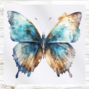 Printed Fabric Panel - Butterfly Fabric Panel - Quilt Panel - Quilting Fabric - Print on Fabric - Small Quilt Panel -Panel for Quilting