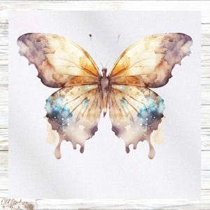 Printed Fabric Panel - Butterfly Fabric Panel - Quilt Panel - Quilting Fabric - Print on Fabric - Small Quilt Panel -Panel for Quilting