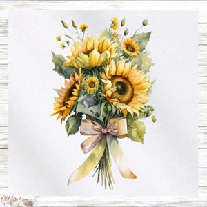 Sunflowers Floral Fabric Panel - Fabric Panel - Quilt Panel - Quilting Fabric - Print on Fabric - Small Quilt Panel - Panel for Quilting