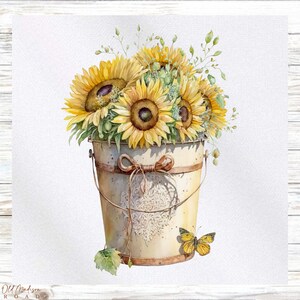 Sunflowers Floral Fabric Panel - Fabric Panel - Quilt Panel - Quilting Fabric - Print on Fabric - Small Quilt Panel - Panel for Quilting