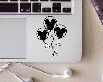 Mickey Mouse Balloons Decal, Mickey Decal, Disney Car Decal, Disney Decal, Laptop Decal, Mickey