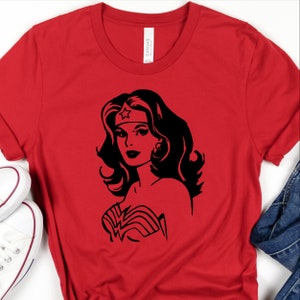 Wonder Woman retro Shirt, 70's Wonder Woman shirt