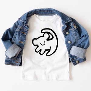 Simba Shirt, Simba Shirt, Disney Toddler Shirt, Animal Kingdom Shirt, Disney Shirt, Kids Simba Shirt