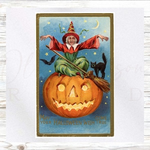 Halloween Stoff Panel - Hexe Stoff Panel - Quilt Panel - Quilt Stoff - Druck auf Stoff-Kleines Quilt Panel - Panel für Quilting - Hexe