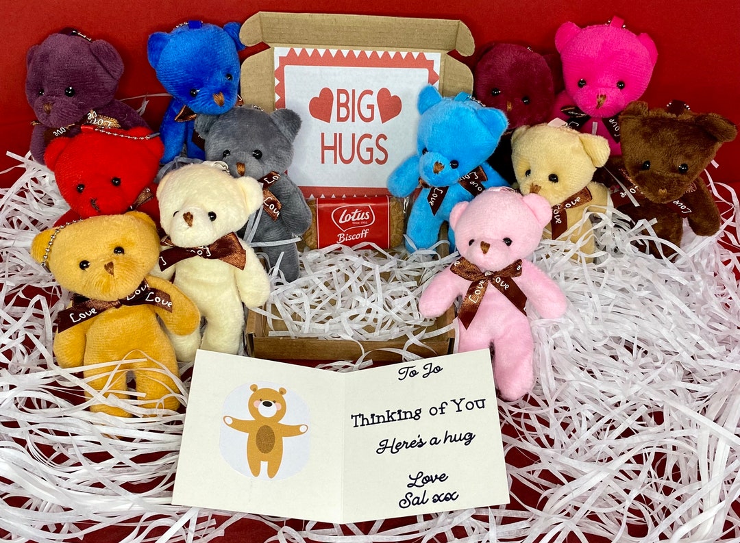 Bear Hug Gift Box Thinking of You Birthday Gift Sorry Hug Etsy UK
