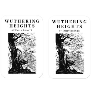 Wuthering Heights Heathcliff Stickers, Gift for Bronte Sisters Fans, Literature Lovers, Good for Celebrating Reading Milestones, Graduations