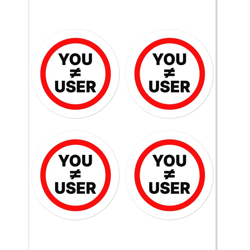 User Experience Stickers - Etsy