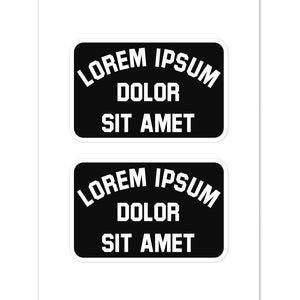Verander ontwerpmockups in realiteit met Lorem Ipsum Dolor Sit Amet-stickers, cadeau voor grafisch ontwerper Webdesigner UX-ontwerper UXUI-ontwikkelaar