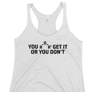 Get Ether or Don&#39;t Women Tank Top, For Aspiring Chemists, Science Majors, Chemistry Students, Smart Joke, Gym Racerback, Sporty Gift for Her