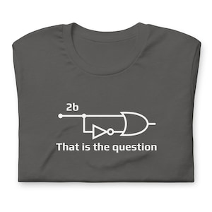 To Be Or Not To Be Electrical Engineering Circuit T-Shirt - Circuit Diagram Symbol Joke Shirt - Teacher Student Instructor Nerd Geek Gift