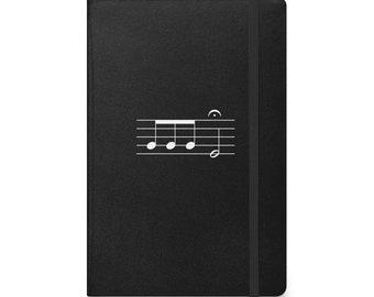 Beethoven 5th Symphony Notes Hardcover Bound Notebook, Gift for Classical Music Buffs, Orchestra Fans, Conductor Composer Back To School