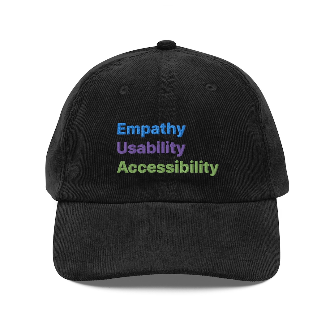 Empathy Usability Accessibility, Gradient UX Design, Gift for Product