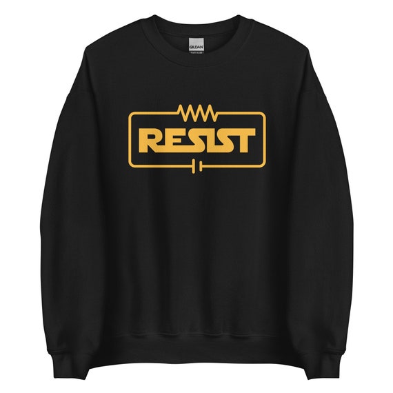 Resist Funny Electrical Engineering Joke Yellow Electrical - Etsy