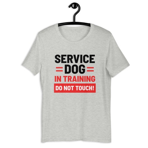 Service Dog Handler Shirts Etsy