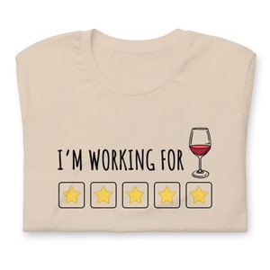 Cute Token Board ABA BCBA Therapist Shirt - Behavior Analyst Psychologist Tee - I'm Working For Wine - Special Education Nurse - RBT Shirt