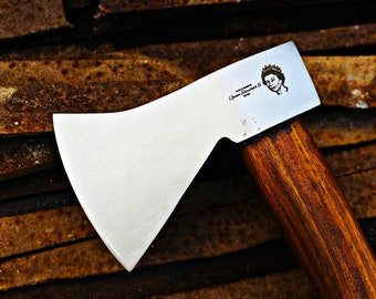Hand Forged Axe | Queen Fan Gift, Spring Steel