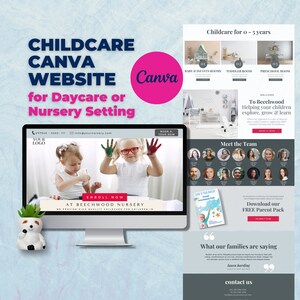 Daycare Website Template Start a Daycare Business Kids Daycare Daycare Website Template Start a Daycare Business Kids Daycare