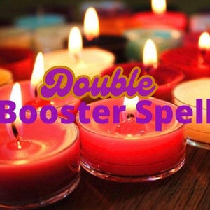 Double Booster Spell, Spell Enhancement, spell helper, faster spell, powerful spell