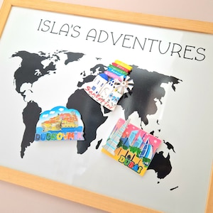 Aimant pour réfrigérateur, voyage, aventure, souvenir, vacances, aimant, souvenir, tableau blanc