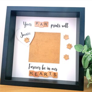 Pet Dog Personalised Memorial Memory Photo Frame