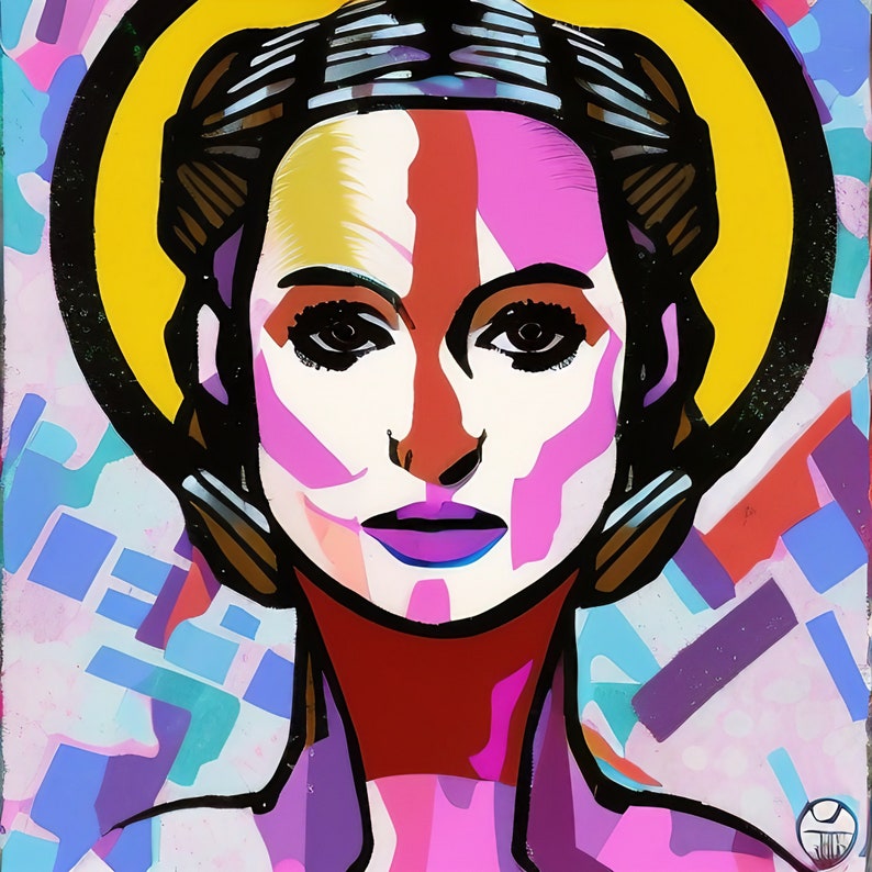 Padme Amidala Printable Art Piece Senator Amidala Digital - Etsy