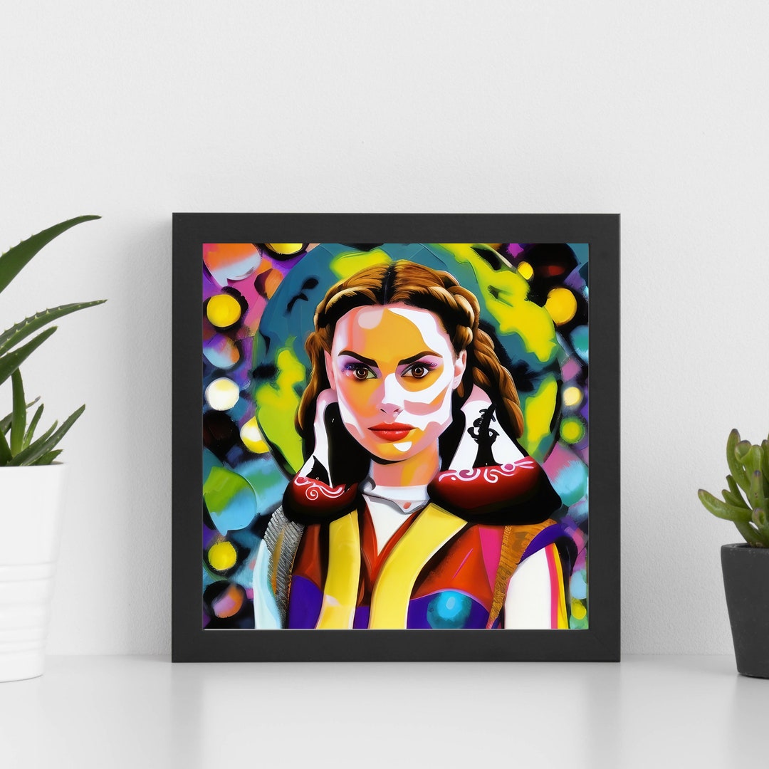 Padme Amidala Printable Art Piece Senator Amidala Digital - Etsy