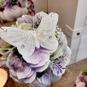 Elegant White Velvet Spring Pumpkin 16cm(6.30 Inch) Holiday Decor White ...