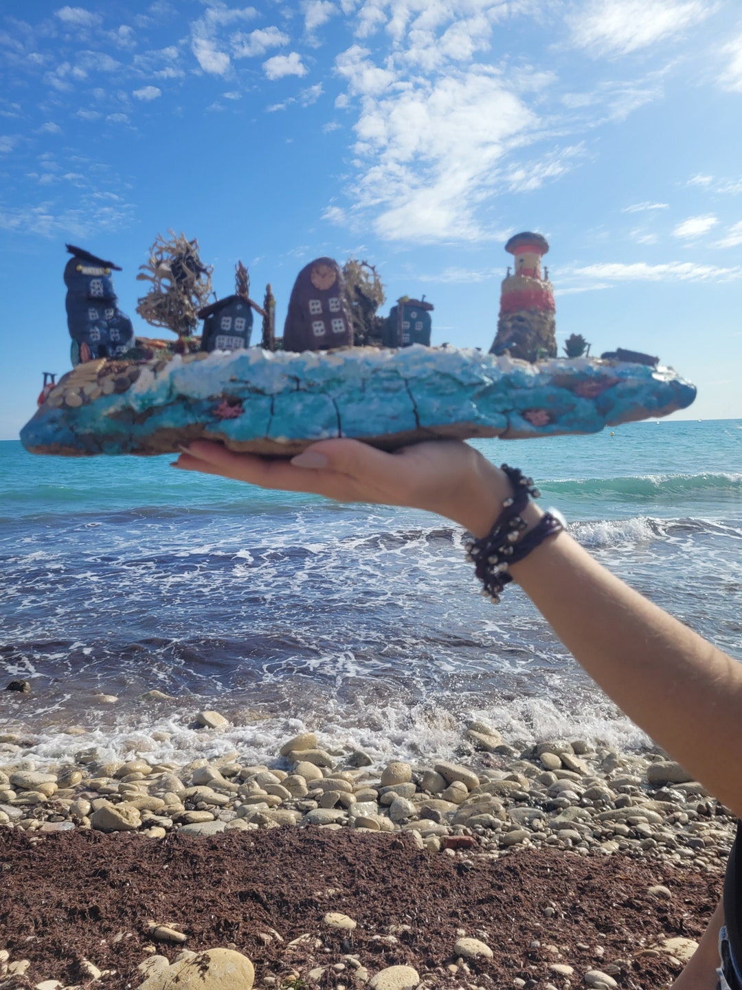 Driftwood Art, Driftwood Island, Driftwood Decor, Sea Snag Decor