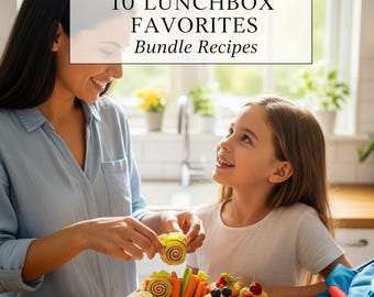 Recettes PDF pour boîte à lunch : 10 idées de repas faciles pour la rentrée (téléchargement numérique)