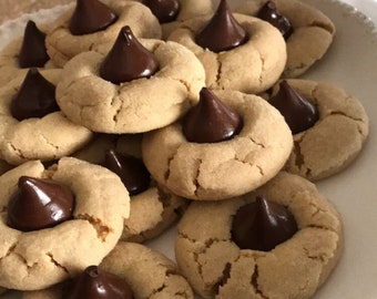 Best  Recipe For  Peanut butter blossom cookies-Digital Download Recipe, PDF File, Recipe Download