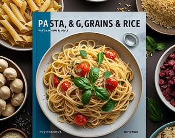 コンフォートフードクックブック：パスタ、米、穀物のレシピ10選（PDFダウンロード可能な電子書籍）