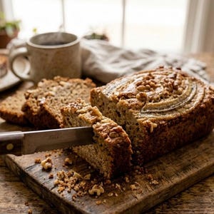 Moist Banana Bread Recipe | Easy Homemade Classic Loaf PDF Download image 2