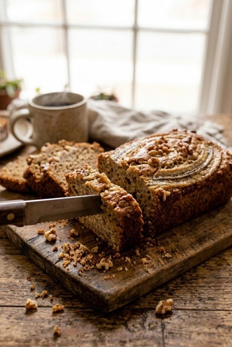 Moist Banana Bread Recipe | Easy Homemade Classic Loaf PDF Download image 2