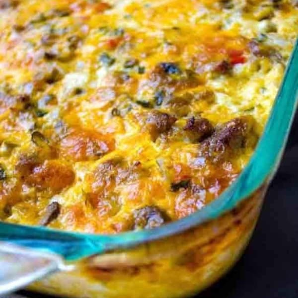 Fireman’s Overnight Breakfast Casserole With Country Gravy,Instant Download, Digital Download Recipe, PDF File, Recipe Download