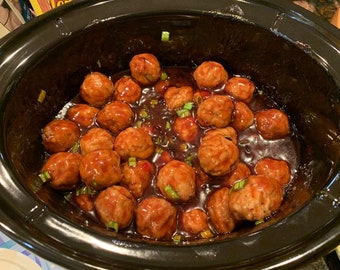 Delicious & Homemade Grape Jelly Chili Meatballs Recipe - Easy recipe - Family Recipe l Digital Download Recipe, PDF File, Recipe Download