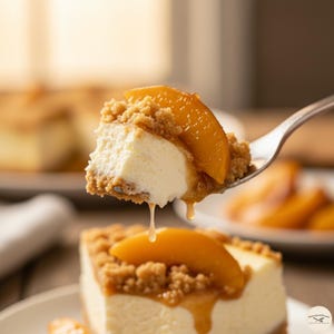Peach Cobbler Cheesecake Recipe PDF – Easy Homemade Southern Dessert Digital Download image 4
