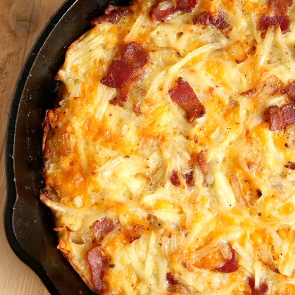 Bacon Egg and Hash Brown Casserole for a Lazy Weekend Breakfast, Recipe Download