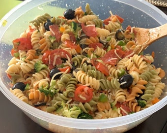 The BEST Pasta Salad, Recipe Download