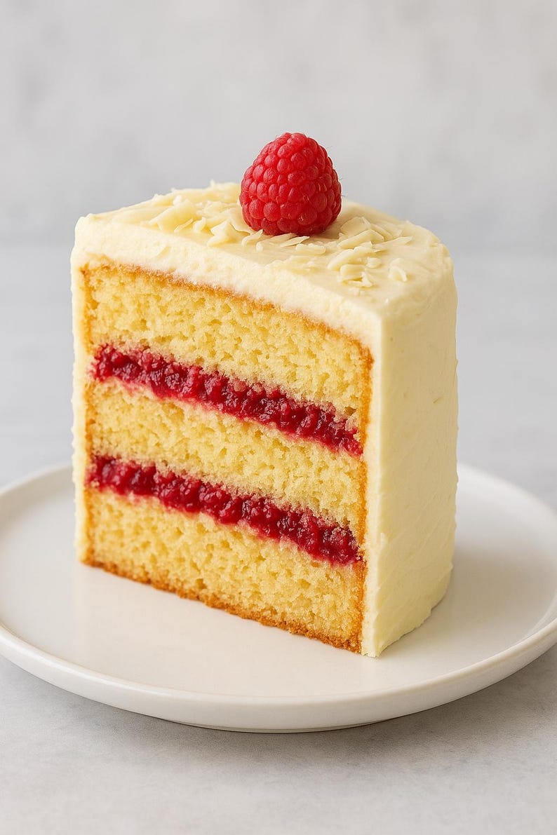 Layered Raspberry Dream White Chocolate Raspberry Dream Cake Recipe | Layered Dessert | Digital ...