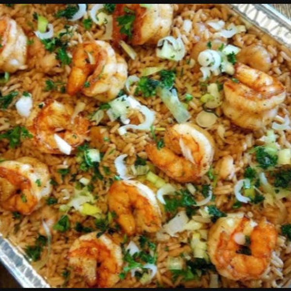 Recipe for Cajun Shrimp Fried Rice Dinner Recipe - Etsy