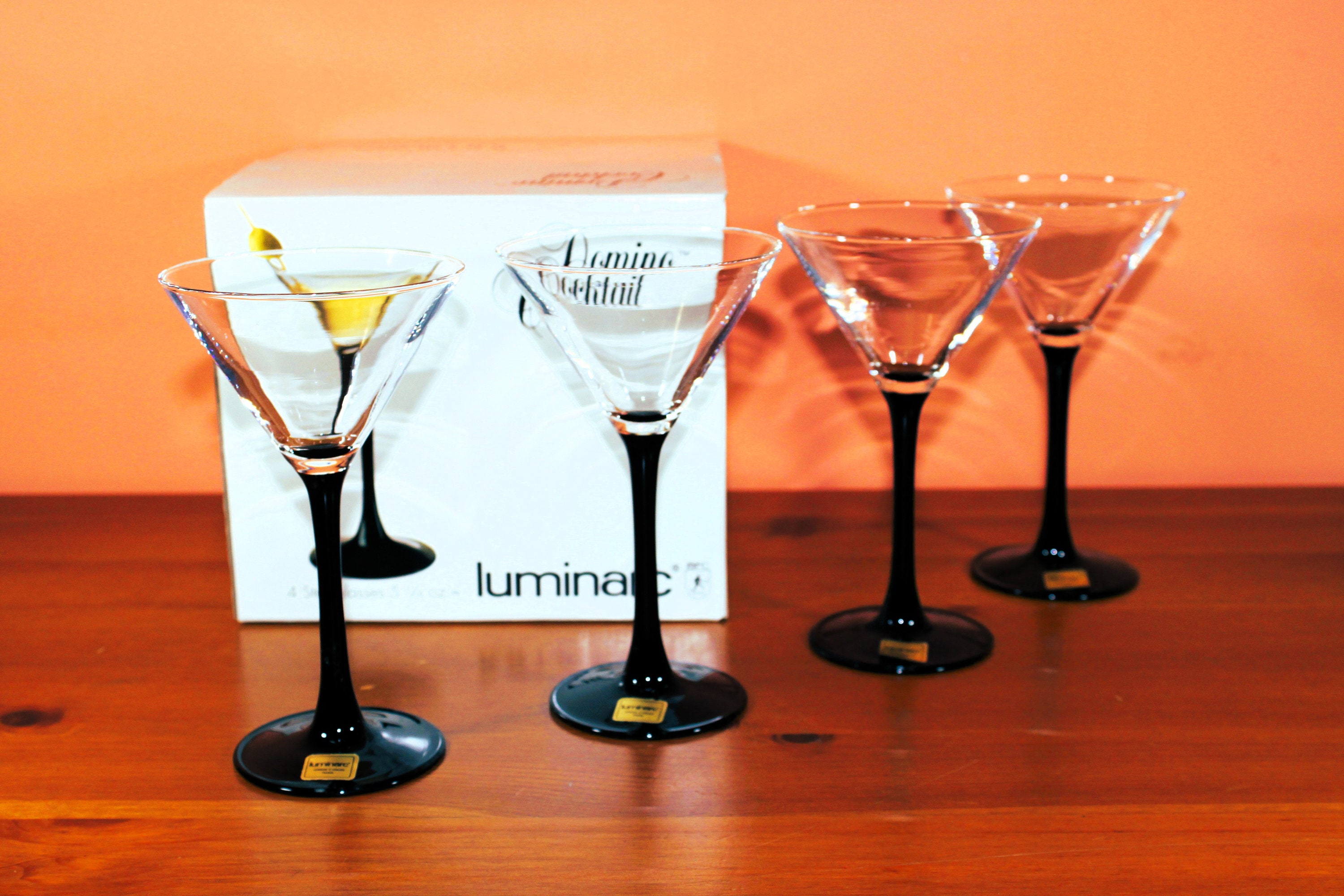 Service de verres - années 90 (lot de 24) - Luminarc - Domino - Brocante en  ligne