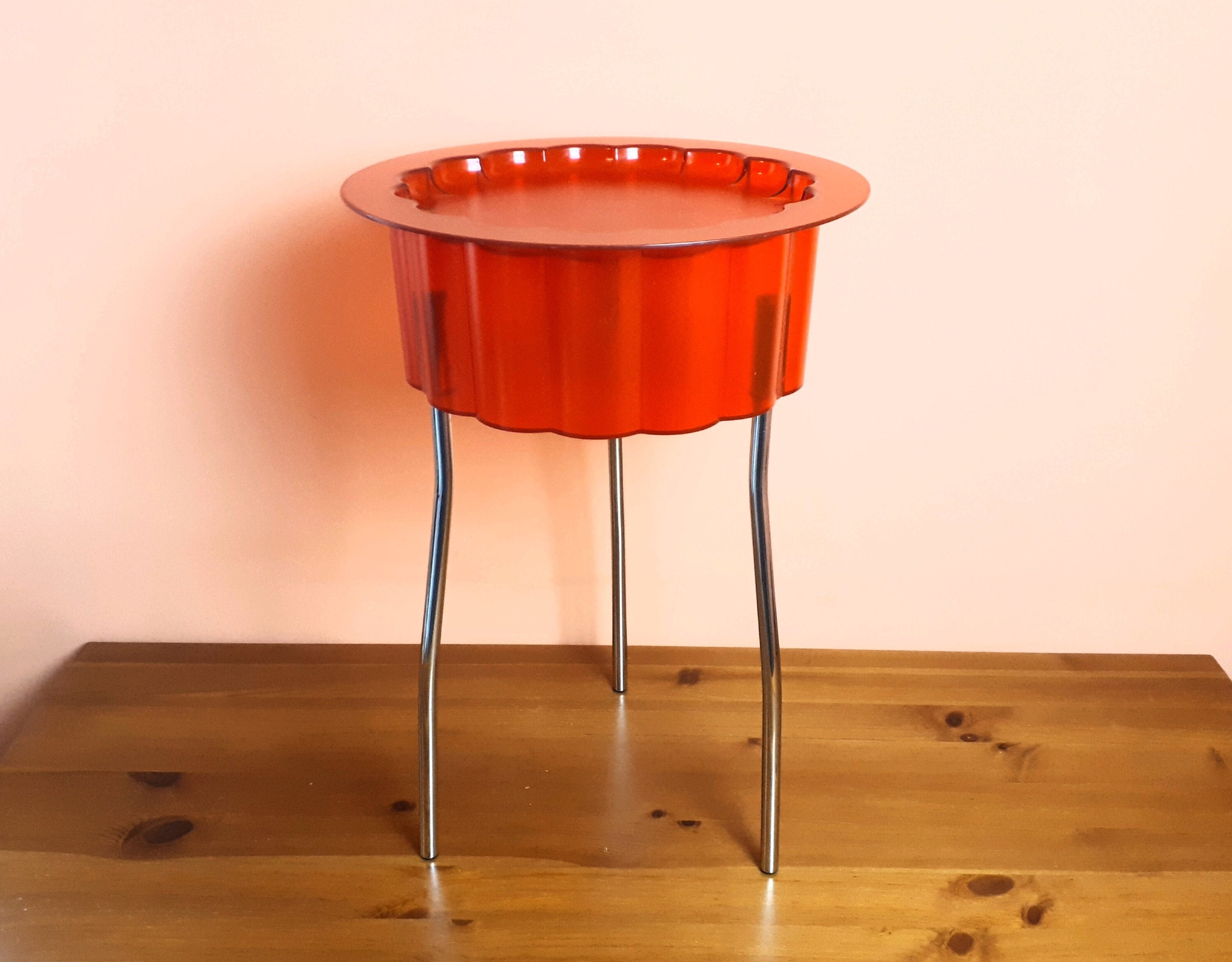 【廃盤】IKEA HATTEN サイドテーブル　レトロポップ　 赤 Red Ikea Hatten Coffee Table Design Ehlén Johansson Vintage 90s
